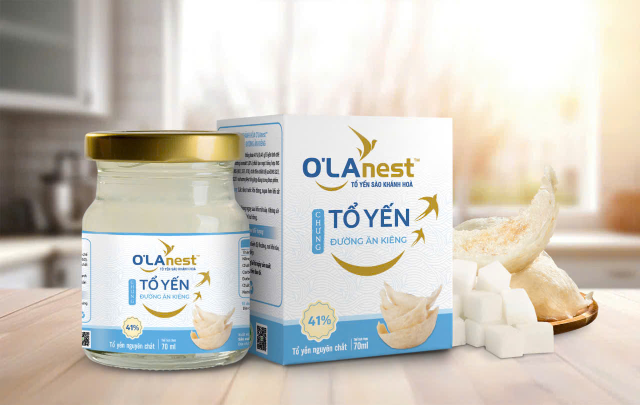 TỔ YẾN SÀO KHÁNH HÒA O'LAnest - TỔ YẾN CHƯNG ĐƯỜNG ĂN KIÊNG